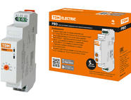 Реле времени РВО2-ВКЛ-0,6с/60сек-8А-24/230В-DIN (зад.вкл., 0,6с-60сек, 24/230В AC/DC) TDM