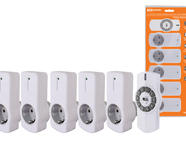 Комплект для беспроводного управления розетками ПУ4-Р1.5 (5 приемников) 