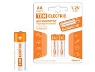 Аккумулятор AA-800 mAh Ni-MH BP-2 TDM