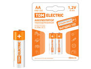 Аккумулятор AA-1500 mAh Ni-MH BP-2 TDM