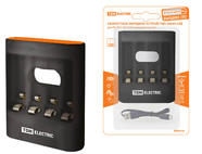 Зарядное устройство 36044 (3600 mA 4 слота АА/ААА 4 кан.USB) TDM