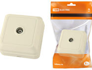 Розетка TВ простая (0-2400 Гц,  