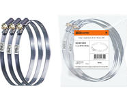 Хомут червячный, Ø120-140 мм TDM