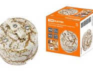 Выключатель фарфоровый поворотный с ручкой (бантик) 10А мраморный «Болонь» TDM