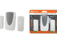 Звонок ЗБР-12/1-36М (беспр., роз., 2 кнопки) TDM