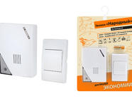 Звонок народный ЗББ-Н-11/2-32М (беспр., бат., блистер, откр.код)